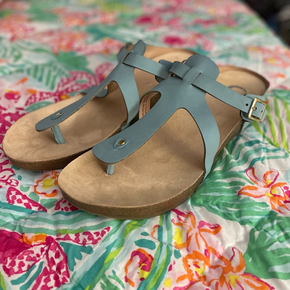 Blue sandal Journee Collection